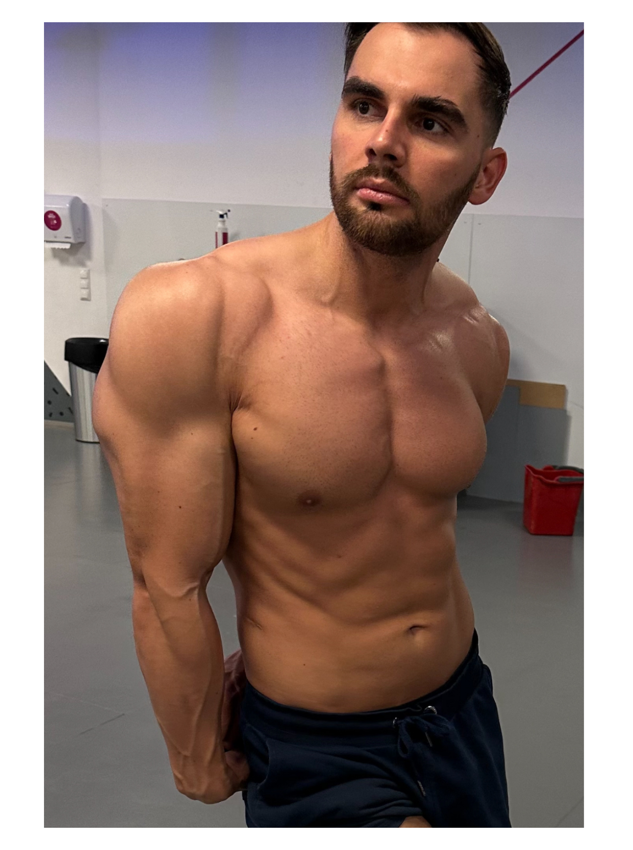 Kamil po przemianie — 91 kg